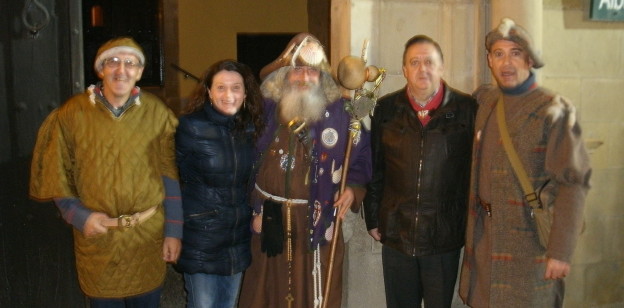 MARCELINO LOBATO ESTUVO EN EL ALBERGUE
