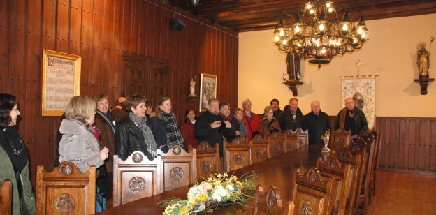 VISITA DE LA CORAL ESKOLA GURUTZIAGA DE SAN SEBASTIÁN
